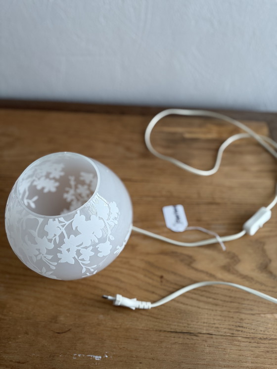 Image 1 of IKEA Knubbig retrolamp wit glas 18cm