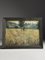 Unknown, Grain Field with Scarecrows, Chalk on Paper, Framed – schilderijen tekeningen, Glass