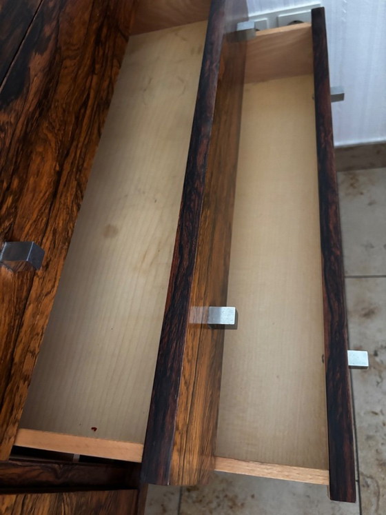 Credenza vintage in mogano – Credenze, Metal, Wood (photo 12 of 13)