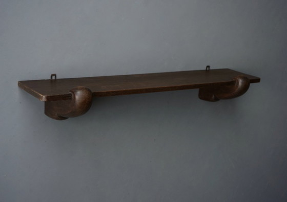 Image 1 of Amsterdam School, Art Deco Wall Shelf. 1920s