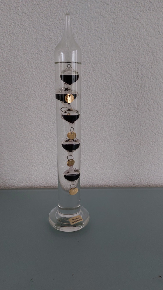 Image 1 of Mond Geblazen Thermometer