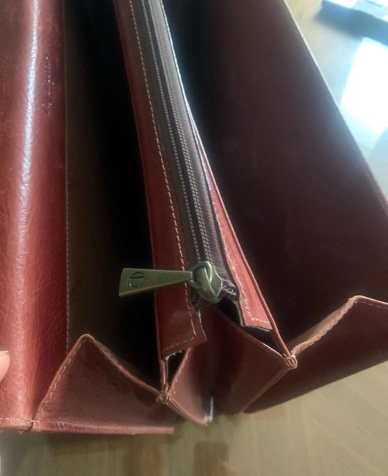 Guy Laroche Paris Vintage : Imposant Cartable Porte-Documents en Cuir - Unisexe – Autres sacs, Calfskin (photo 9 of 12)