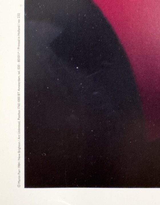 Image 1 of 📷 Martin Parr – Foto '86 – 1986 – Original Poster | British seaside documentary in brash mid‑80s color | 80 × 60 cm