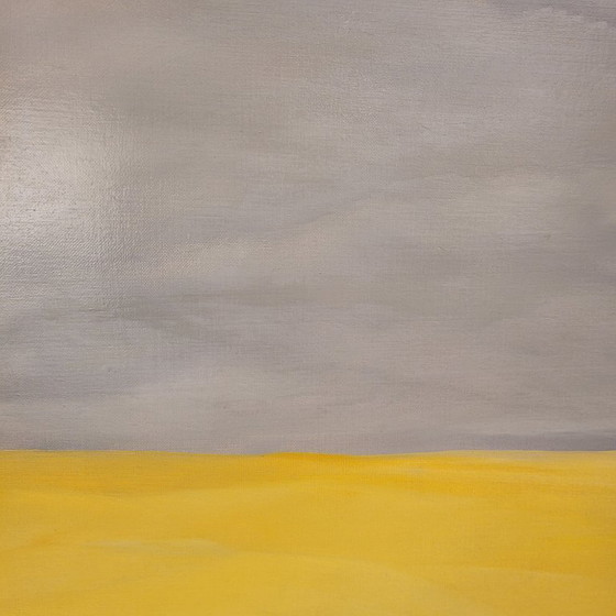 Image 1 of “Castiliaans landschap”, Félix Antonio González, 1980 - Valladolid, Spanje