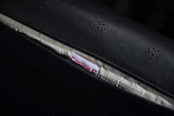 Image 1 of Seltene BULL Sofagarnitur, 1987 von Gianfranco Frattini für CASSINA, nur ein Jahr lang produziert.