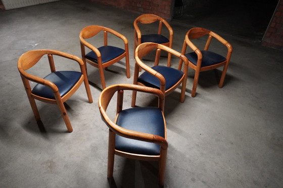 Image 1 of Rainer Daumiller 6 chaises + table