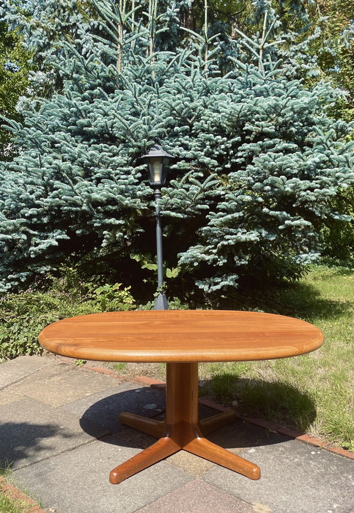 Tavolo da divano danese in teak Glostrup