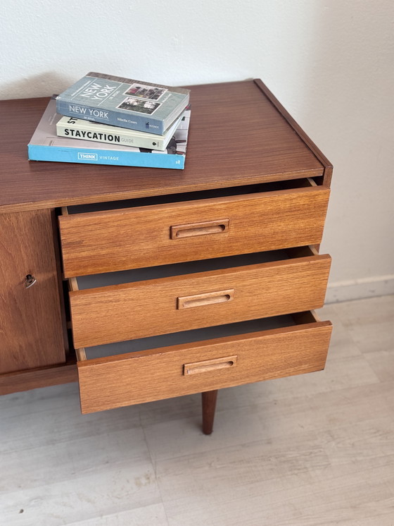 Image 1 of Buffet vintage en teck des années 1960, Fristho