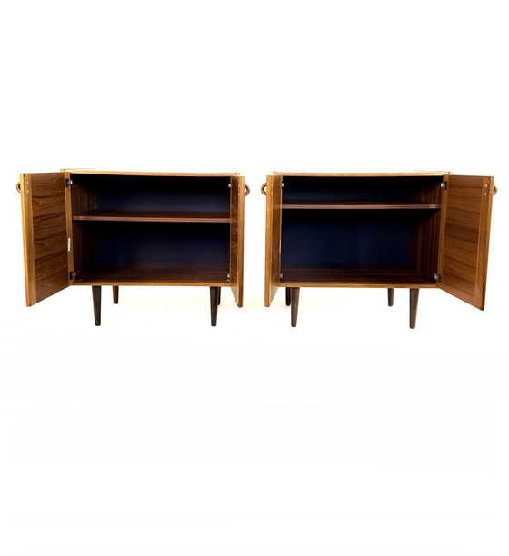 Image 1 of Set of 2 vintage teak wall cabinets, Domini Møbler '60