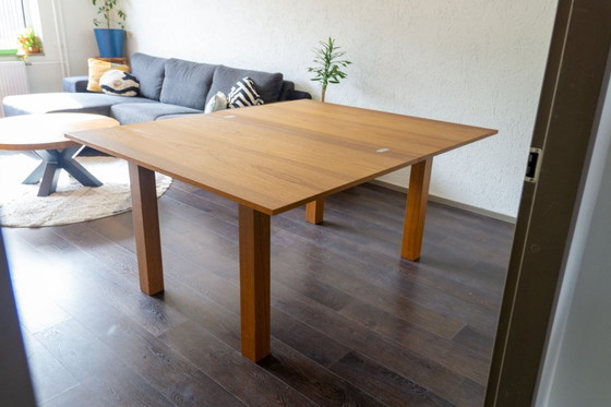 Image 1 of Teak-Esstisch mit Ausziehplatte