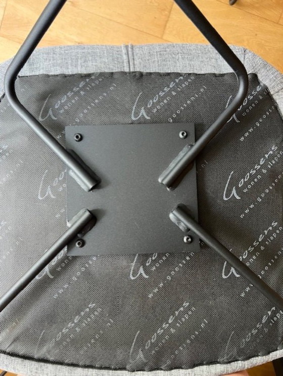 Image 1 of 6x Manzini chaises de salle à manger Gris