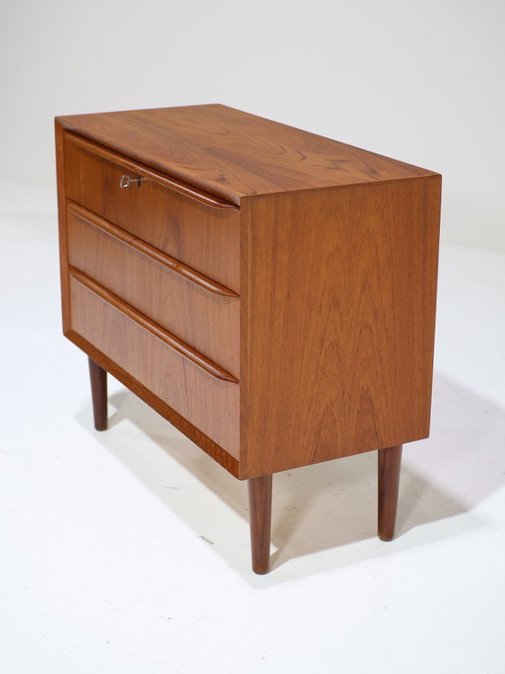 Image 1 of Ladekast teakhout vintage 1960s Deens