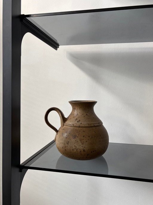 Vintage keramische vaas met handvat
