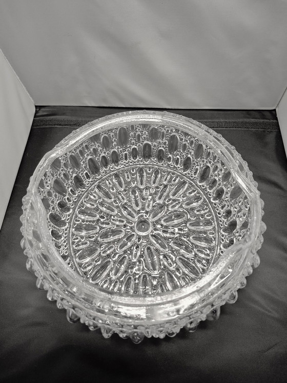 Image 1 of Vintage Limburg bubble glass ceiling light – 1960s – Ø23 cm – mid-century design