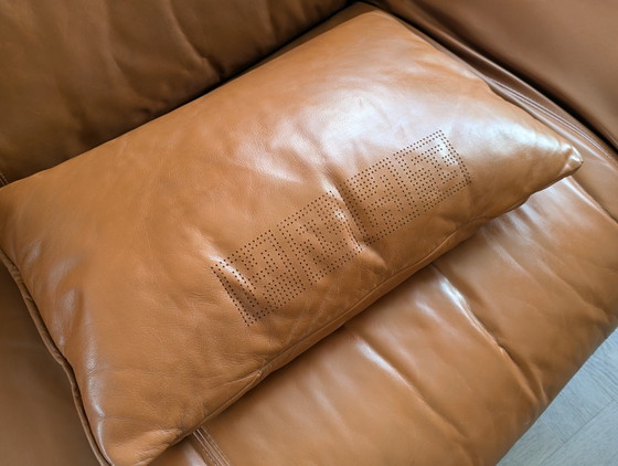 Canapé Leolux Devon 2,5 places en cuir marron – Canapés 2 places, Leather (photo 5 of 5)