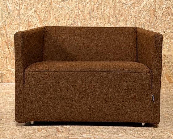 2 poltrone da ufficio galleggianti – Offecct, Textile, Modern (photo 9 of 12)