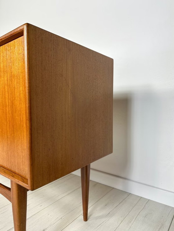 Image 1 of Petit sideboard en teck de Heinrich Riestenpatt pour RT Möbel 60's 70's