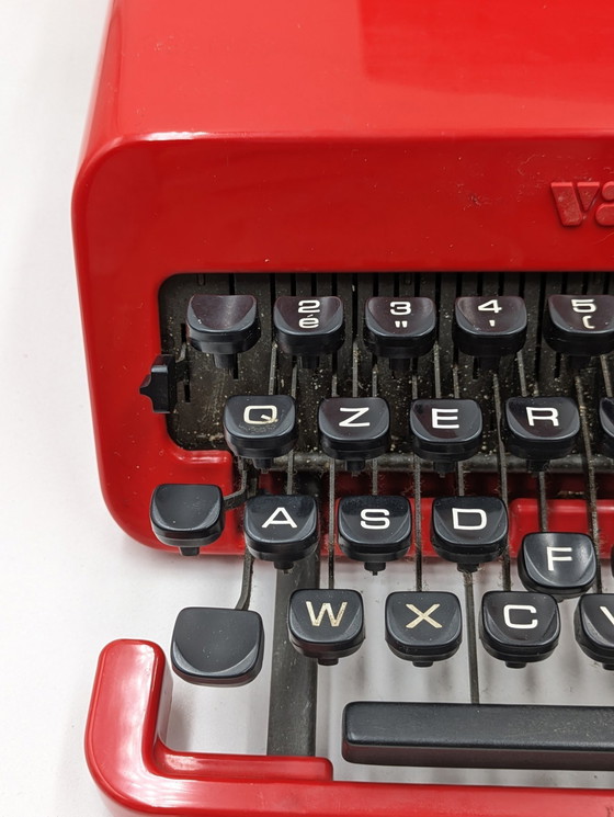 Image 1 of Ettore Sottsass - Olivetti - Valentine - Typewriter - 1970-1980