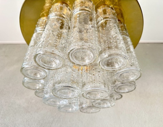 Image 1 of Vintage Glashütte Limburg Plafondlamp