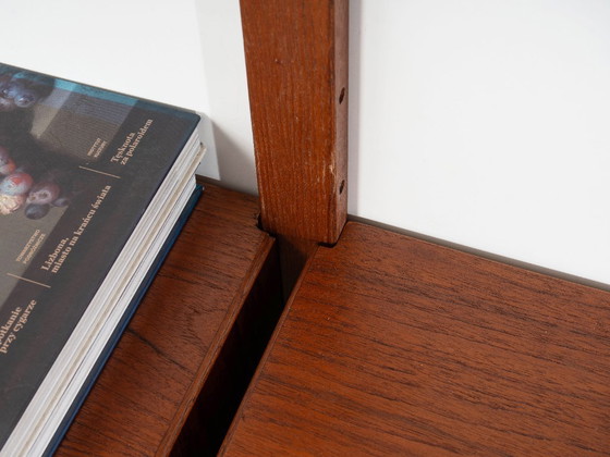 Modulaire wandkast van teakhout, Deens design, jaren 60, ontworpen door Rud Thygesen en Johnny Sørensen, (photo 19 of 21)