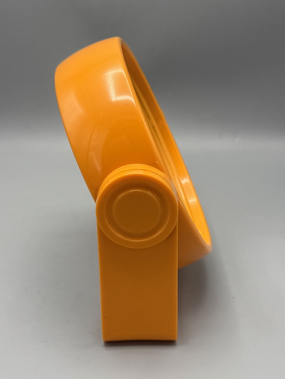 Image 1 of Vintage orange double-sided mirror