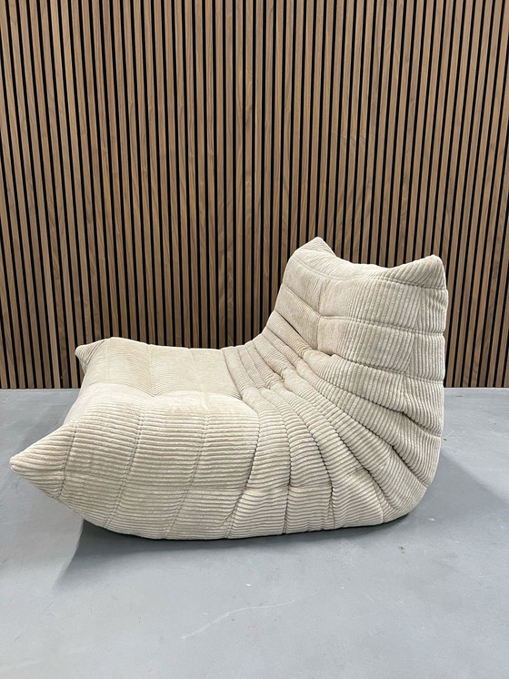 Image 1 of Ligne Roset Togo Curduroy/Ribstof beige