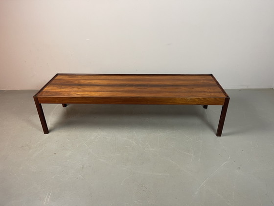 Rare Elegant Mid-Century Rosewood Coffee Table by Pesch. Germany, 1960s. Ref.: CT1009 (photo 9 of 10)