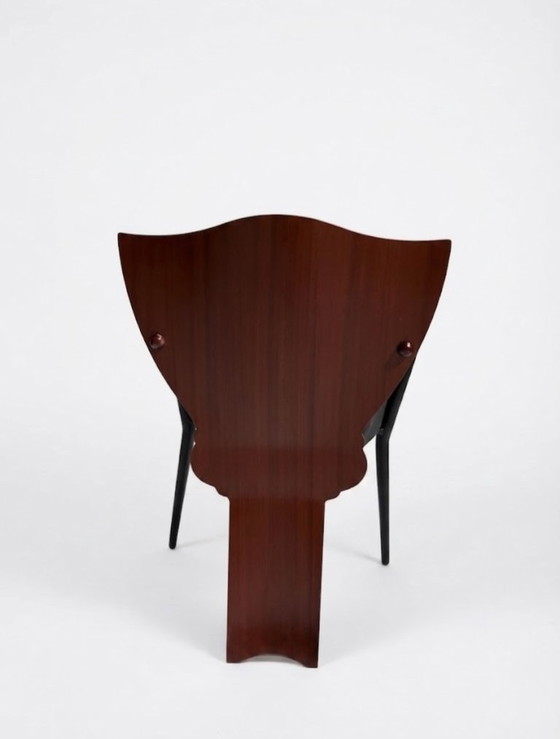 Dalami fauteuil van Borek Sipek voor Scarabas, 1994 – Wood, Metal (photo 5 of 5)