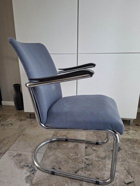 Image 1 of Poltrona disegnata da Toon de Wit per De Wit, anni '40.