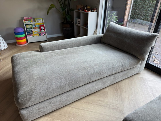 Beautiful Niella modular corner sofa - beige, Easy Sofa, Textile, Wood (photo 2 of 5)