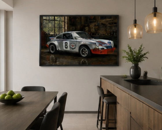 Porsche 911 Carrera RSR Martini Racing #8 – Targa Florio 1973 – Kunstdrucke, Paper (photo 4 of 7)