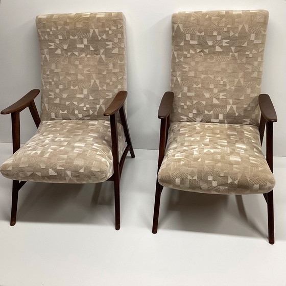 Image 1 of Vintage Fauteuils – Louis van Teeffelen