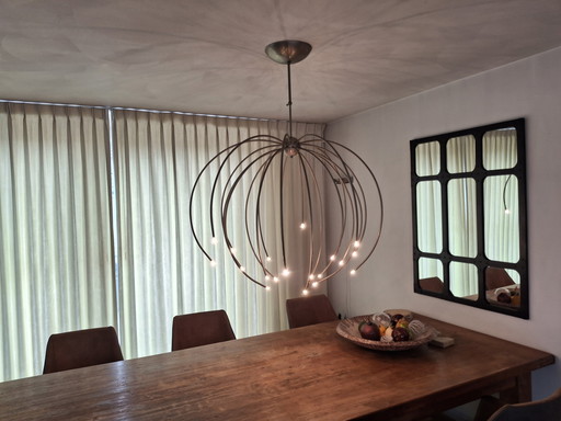 Hermosa lámpara colgante