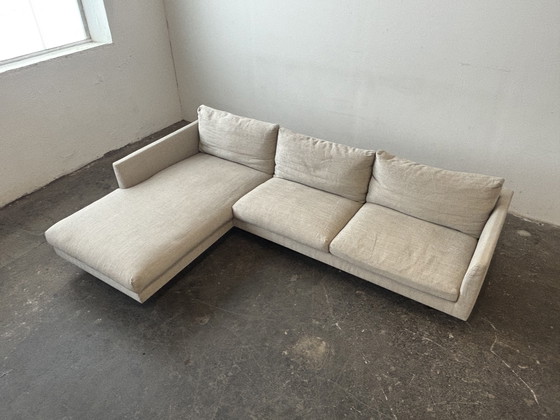 Image 1 of Montis Axel designer sofa couch fabric gray top condition!