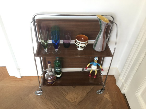 Image 1 of Chariot de service vintage Bremshey & Co 