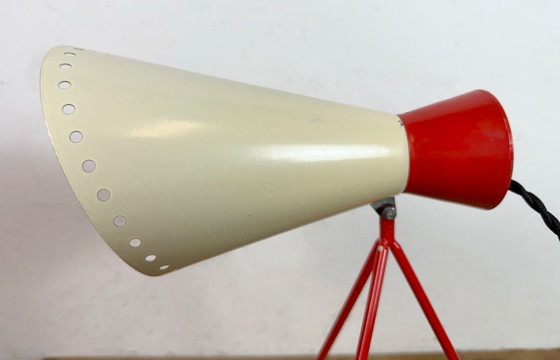Image 1 of Lampe de table vintage du milieu du siècle par Josef Hůrka pour Napako, 1950s