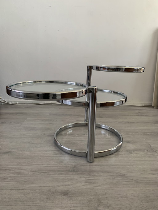 Leitmotiv Double swivel coffee / side table