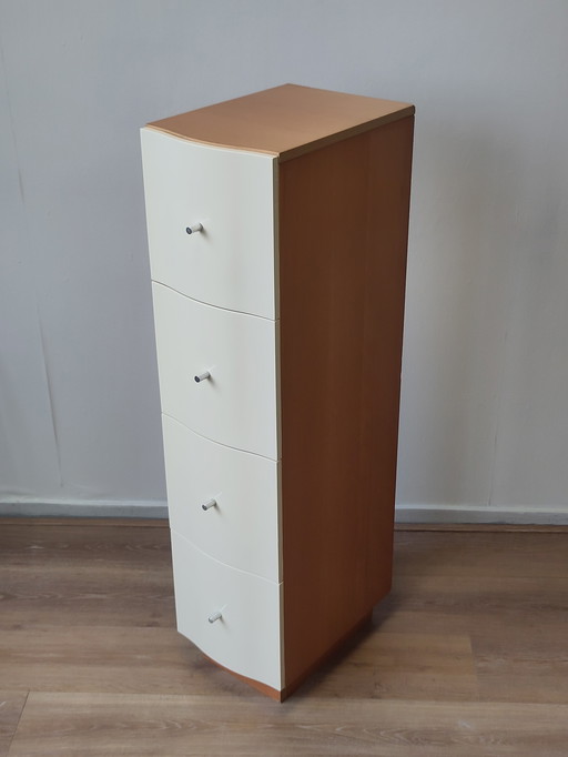 Commode à tiroirs vintage Ikea Vajer Tomas Jelinek