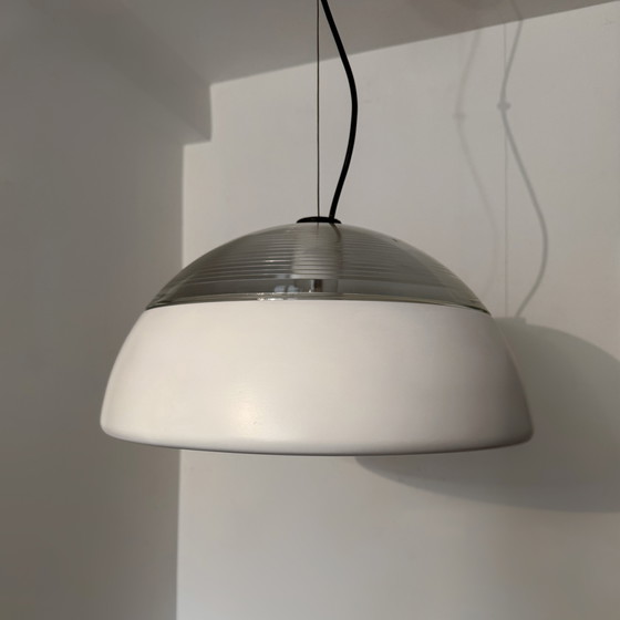 Image 1 of Holophane Design Space Age 70s chandelier