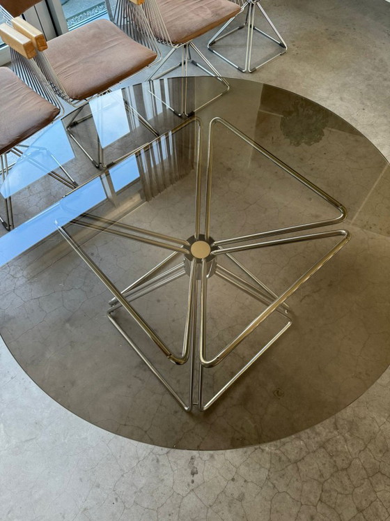 Image 1 of Rudi Verelst (Delta) table + 4 chairs