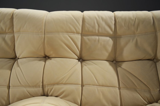 Image 1 of Stunning Kashima Sofa in original leather by Michel Ducaroy for Ligne Roset 1980