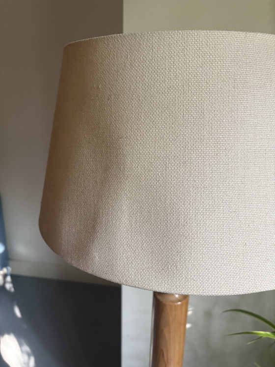 Image 1 of Rare pine floor lamp by Solbackens Svarveri (70s)