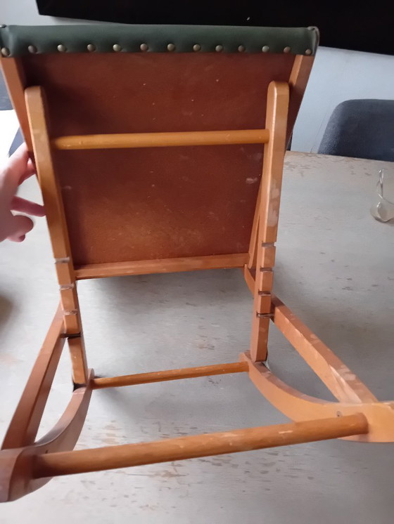 Image 1 of repose-pieds à bascule à l'ancienne