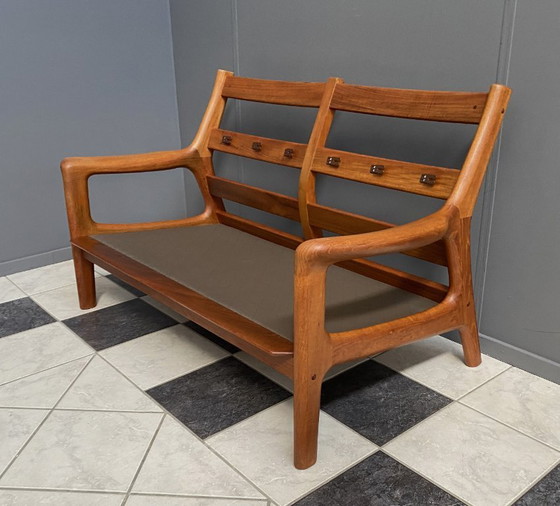 Image 1 of Divano a 2 posti in teak Gustav Thams per A/S Vejen Danimarca anni '60