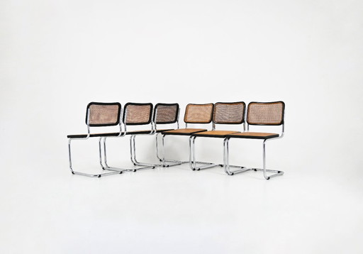 Dining Chairs Style B32 by Marcel Breuer, set of 6