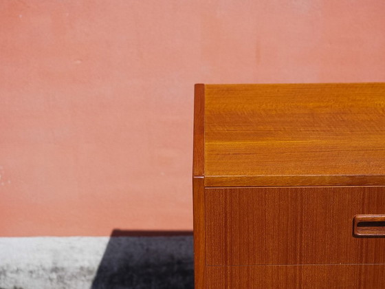 Deense vintage teakhouten ladekast uit de jaren 60 – Ladekasten, Wood (photo 7 of 12)