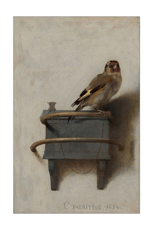 Carel Fabritius ---The Little Goldfinch