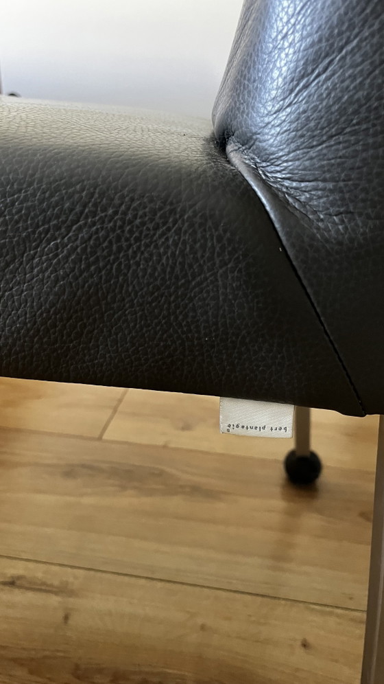 Image 1 of Bert Plantagie Seven dining table + 6 Jeanne leather chairs | Complete design set