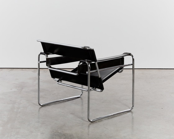 Image 1 of Sedia originale di Wassily - edizione Fasem - timbrata