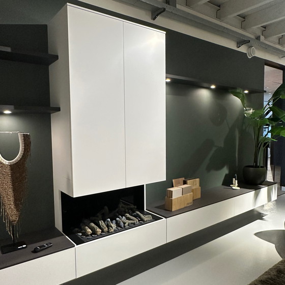 Image 1 of Interstar Combination F210-55 with fireplace TV cabinet